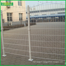 2016 hot selling white powder coated soudé wire mesh fence